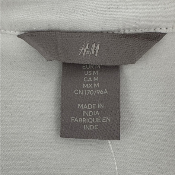 H&M EYELET EMBROIDERY-DETAIL COTTON DRESS SIZE MEDIUM NEW W/ TAG - Picture 7 of 11